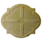 Ekena Millwork Waltz Ceiling Medallion (Fits Canopies up to 5 1/4"), 24"W x 20 1/2"H x 1 1/8"P, Primed White CM24WA - alternate 2